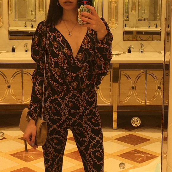 Zara Pants - Zara leggings and bodysuit set bloggers favorite